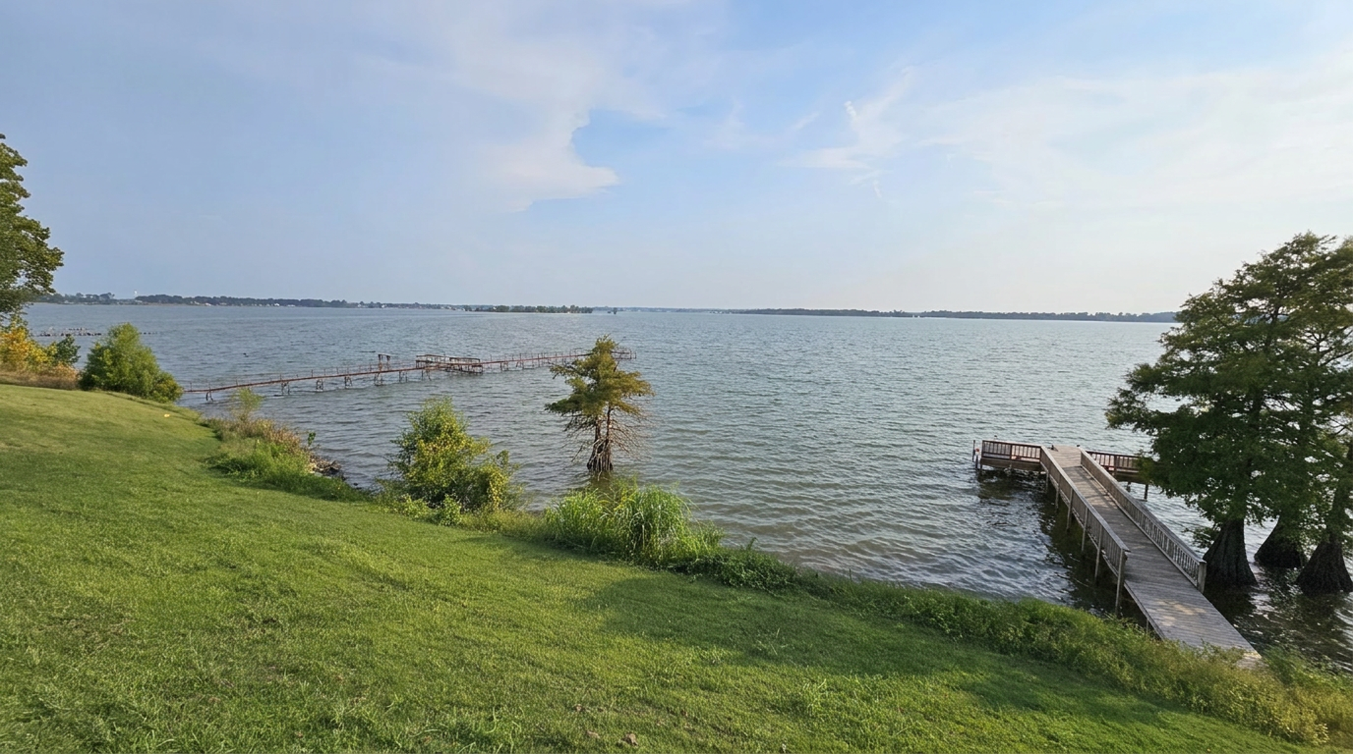 The only waterfront open on Eagle Lake