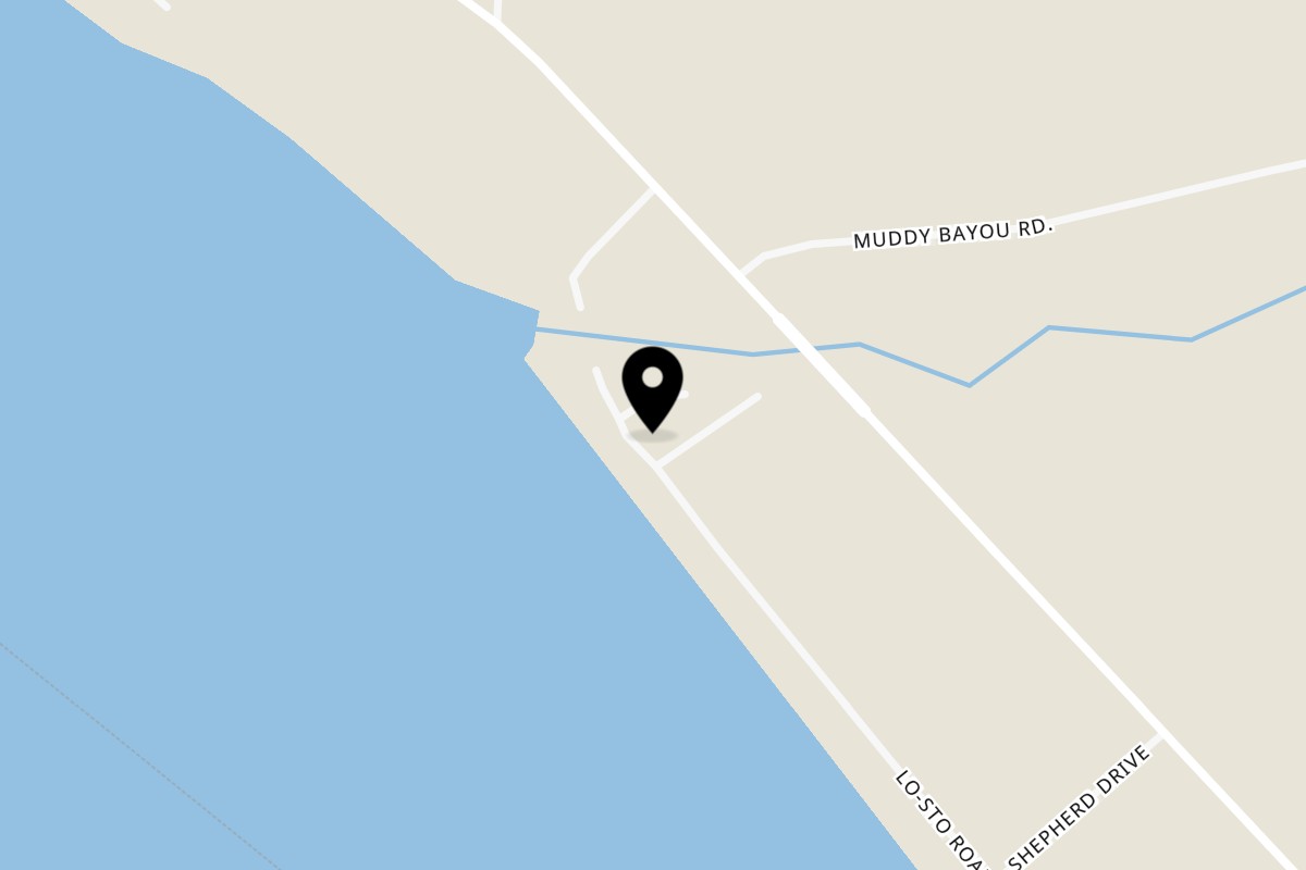 Map showing the location of Lo Sto on 176 Lo-Sto Rd in Vicksburg